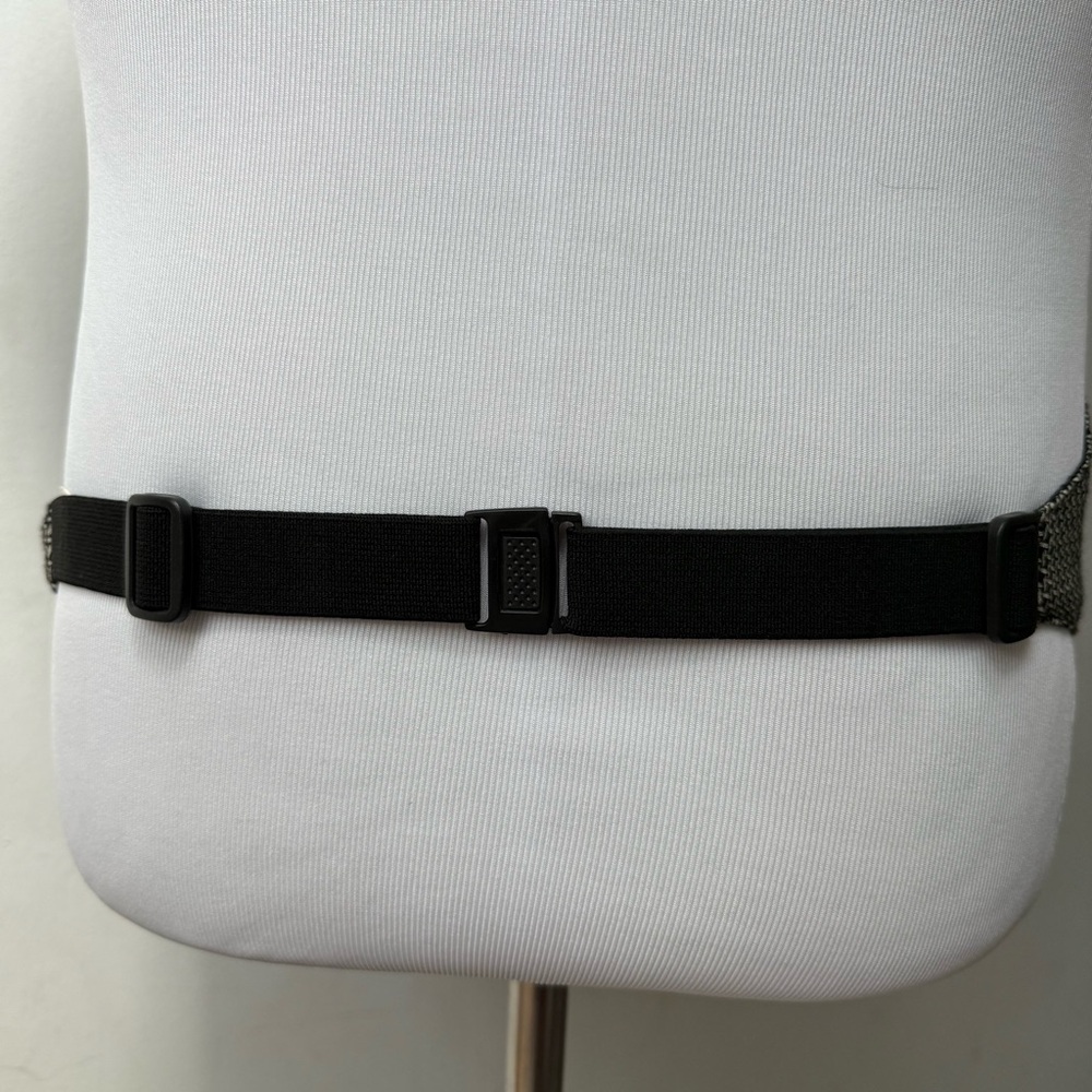 Vintage Textured Wool Patterned Backless Waistcoa… - image 8